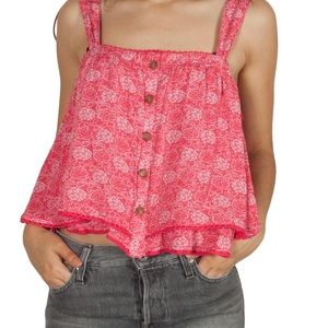Free People Sweet Caroline Crop Top